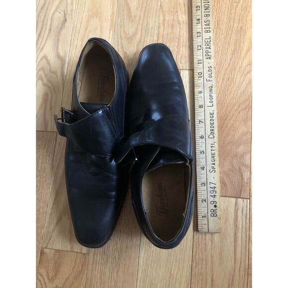 Florsheim Men\'s Leather Oxford Buckle Dress Shoes Black Size 10.5 Pre-Owned main image 5